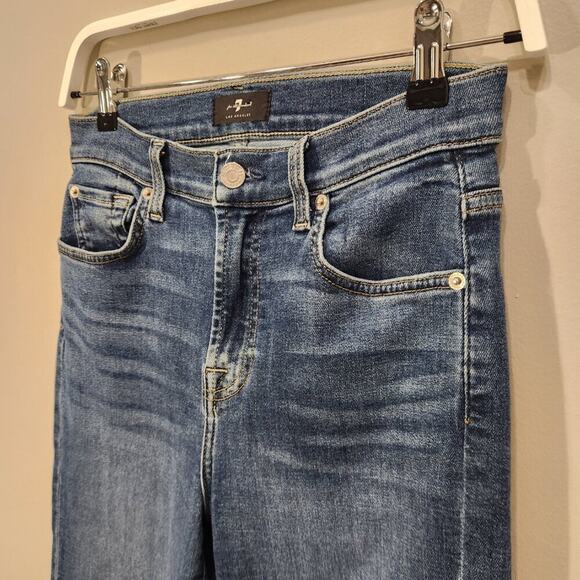 7 For All Mankind Slim Kick Jeans - Size 26 - Picture 5 of 12